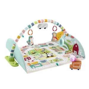 Oferta BuscoBebeChollos Productos para bebé: Fisher-Price Mantita Activity City Gym to Jumbo, Gimnasio para niños pequeños y bebés con música, Luces, vehículos de Juguete y una mantita de Juego Extragrande (GRV42)
