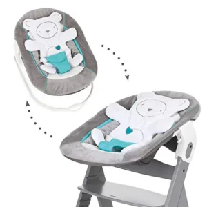 Oferta BuscoBebeChollos Productos para bebé: BuscoBebeChollos Hauck Alpha 2 en 1 Hamaca Trona, Compatible con Tronas Hauck Alpha Plus y Beta Plus, Hamaca para bebés desde el nacimiento hasta 9 kg, con Reductor de Asiento, Función de Balanceo