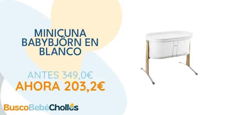 Oferta Productos para bebé: BabyBjörn Minicuna, Blanco