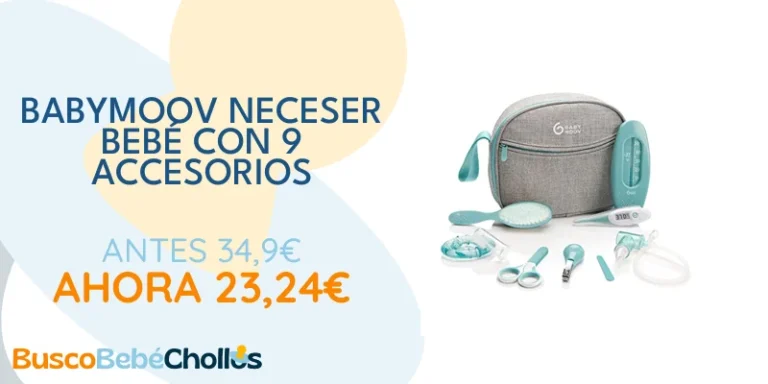 Oferta Productos para bebé: Babymoov Neceser para Bebes, Azul, 9 Accesorios
